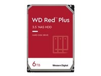 WD Red Plus NAS Hard Drive WD60EFZX - hard drive - 6 TB - SATA 6Gb/s