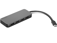 Lenovo USB-C 至 4 埠 USB-A 集線器
