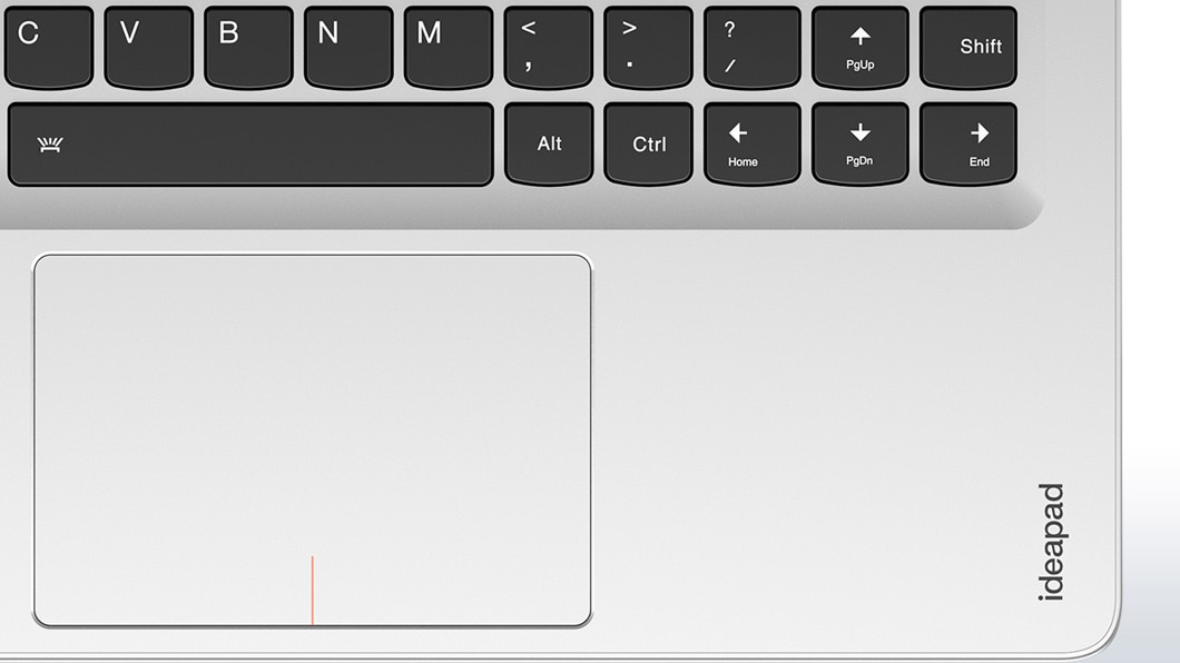 Lenovo Ideapad 710S Keyboard Trackpad Detail