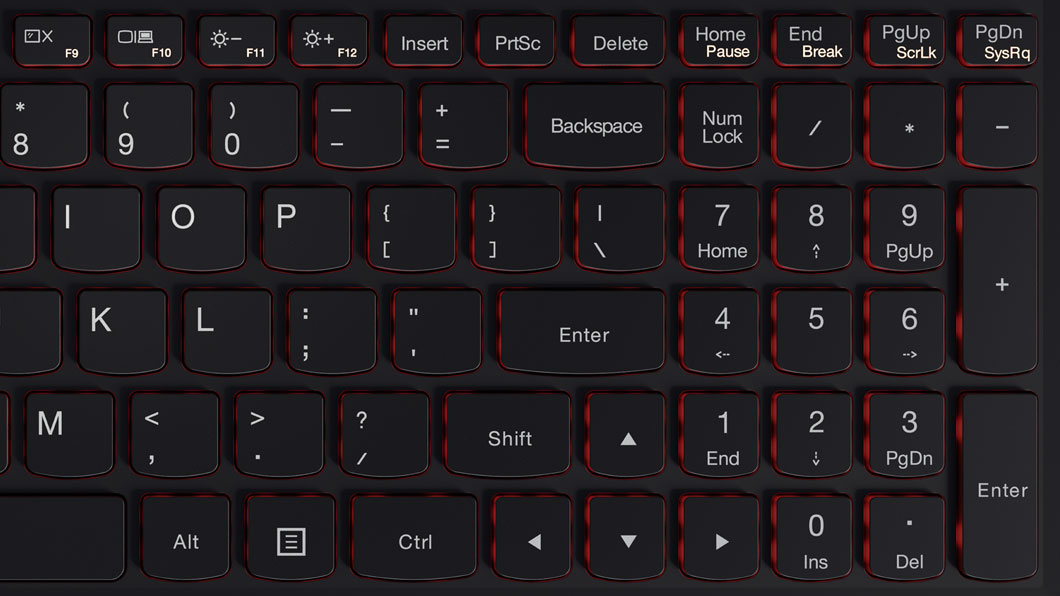 Lenovo Ideapad Y700 Touch (15), Keyboard Key Detail