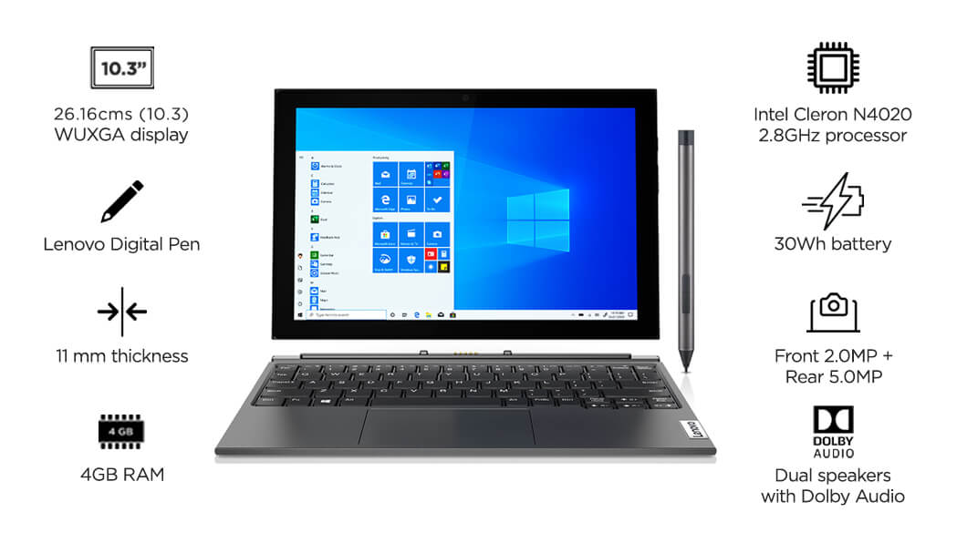 IdeaPad Duet 3i (10.3") | Super-versatile 2-in-1 laptop | Lenovo India