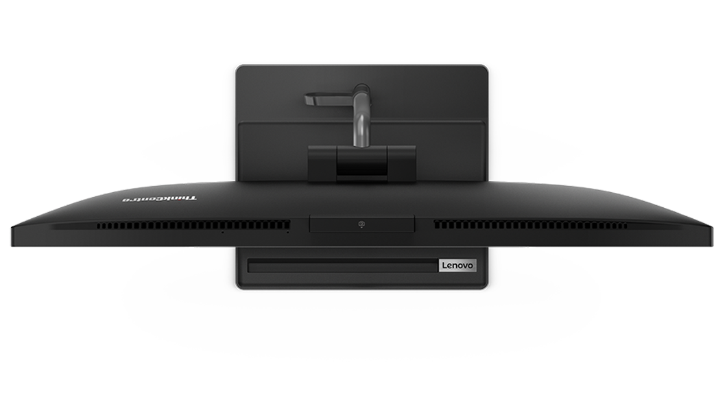 Vue de dessus du PC professionnel tout-en-un Lenovo ThinkCentre Neo 30a (24'' Intel).