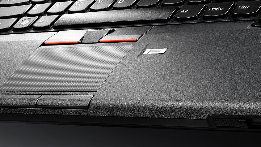 ThinkPad T430 Laptop PC Close-Up View Fingerprint Reader