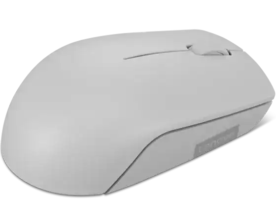 Mouse sem fio compacto Lenovo 300 (cinza) com bateria