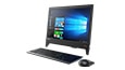 Lenovo Ideacentre AIO 310 (20) in black, front right side view with keyboard and mouse thumbnail