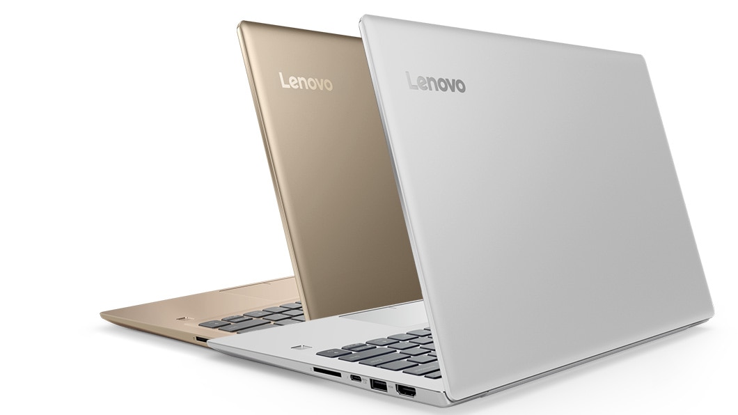 Lenovo Ideapad 720S in Platinum Silver and Champagne Gold