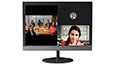 Thumbnail: Lenovo V130 AIO in black, front view showing a video conference call taking place