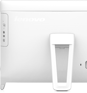 Lenovo C20 rear view in white
