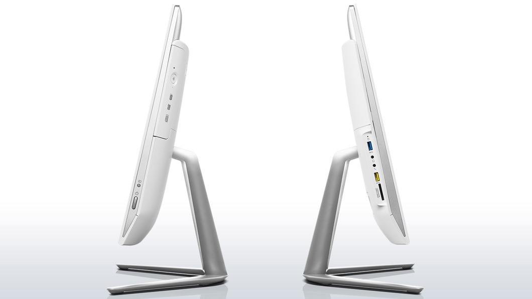Lenovo C40 left and right side view in white