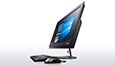 Lenovo ThinkCentre M900z Non-touch AIO, front right side view with peripherals thumbnail