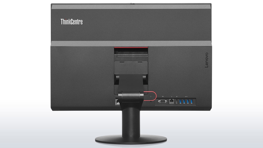Lenovo ThinkCentre M900z Touch AIO, back view