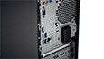 Thumbnail, close-up of rear ports on Lenovo Ideacentre 510 desktop.