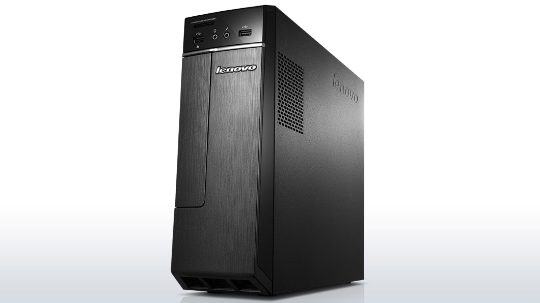 Lenovo Ideacentre 300s 11L, front right side low angle view