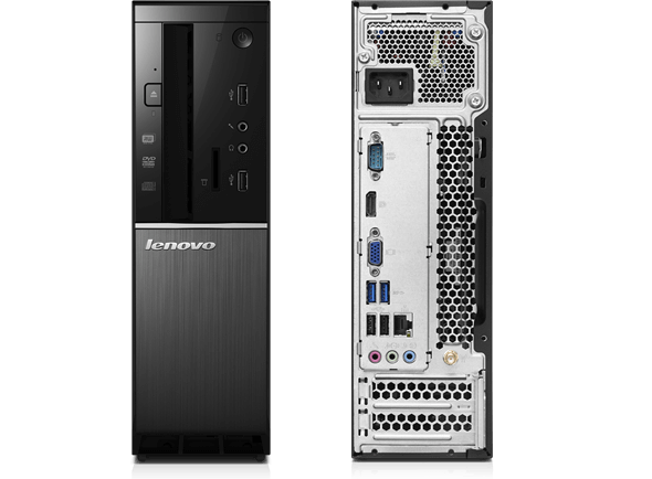 Lenovo Ideacentre 510s, front and back view