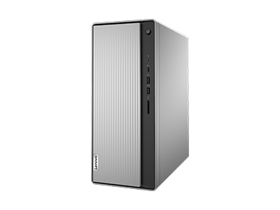 Thumbnail of IdeaCentre 5i Gen 6 tower – ¾ right/front view, showing ports