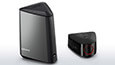 Lenovo Ideacentre 610S, front view beside detachable projector thumbnail
