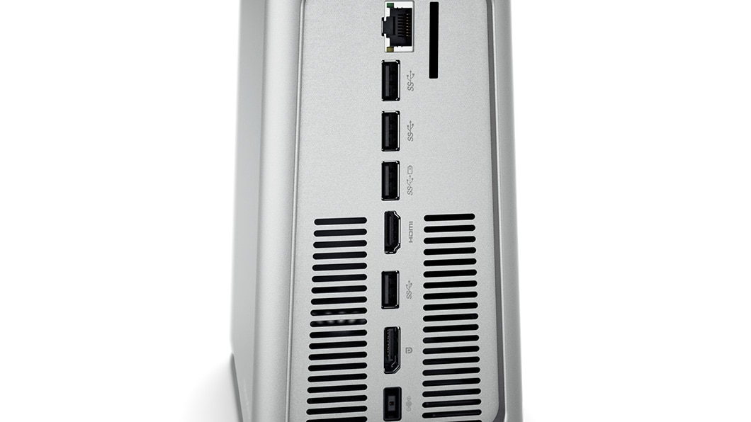 Lenovo Ideacentre 620S, back ports detail view