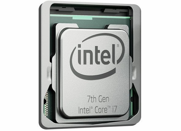 7th Gen Intel Core i7 Processor, detail view