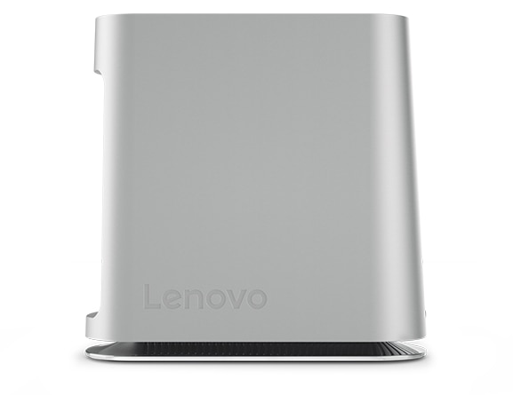 Lenovo Ideacentre 620S, left side profile view with Lenovo logo