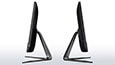 Lenovo Ideacentre AIO 510 (22) in black, left and right side view thumbnail