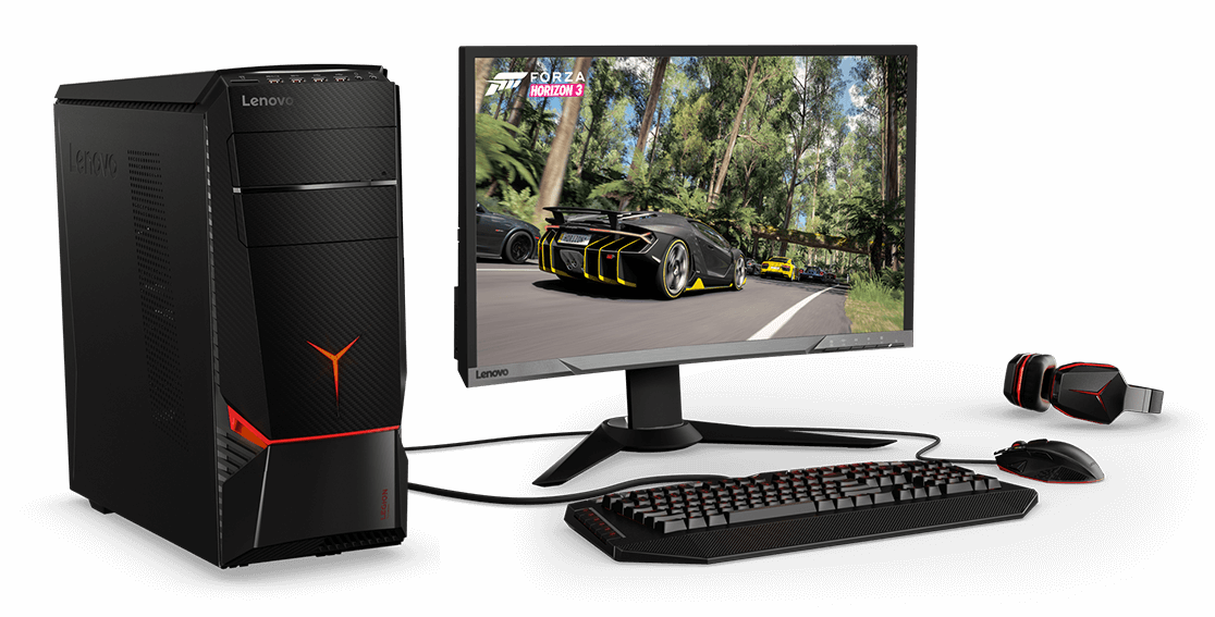 Lenovo Legion Y720 Tower, with gaming-specific peripherals