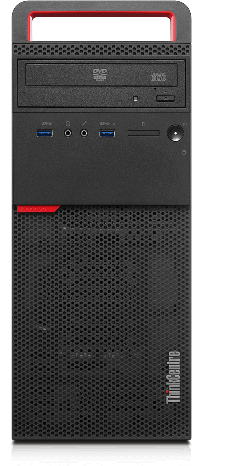 Lenovo ThinkCentre M700 Tower Desktop front view