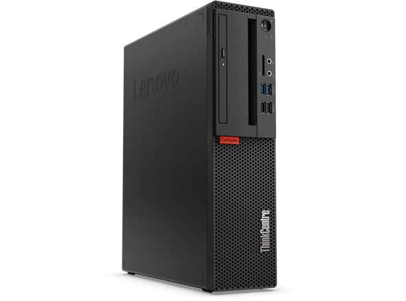 Lenovo ThinkCentre M715 SFF front left side view