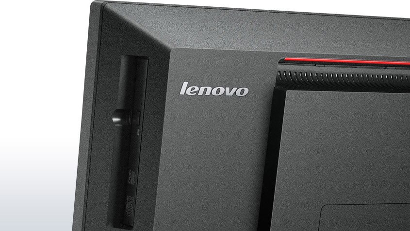 Lenovo ThinkCentre-Desktop PC m72z вид збоку, крупний план приводу