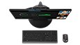 Top view of Lenovo ThinkCentre TIO 27 with mouse and keyboard thumbnail