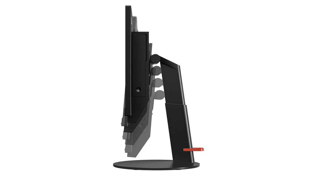 Lenovo ThinkCentre TIO 3 (22), right side view showing stand height adjustability