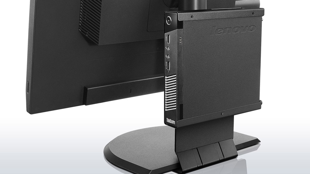 Attach the M93 M93p Tiny directly to a monitor with the optional VESA mount