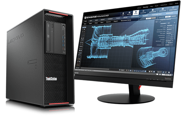 The ThinkStation P710 can handle even the most processor-intensive ISV-certified applications.