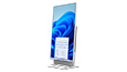 Yoga AIO 7 desktop front-facing left view of vertical display