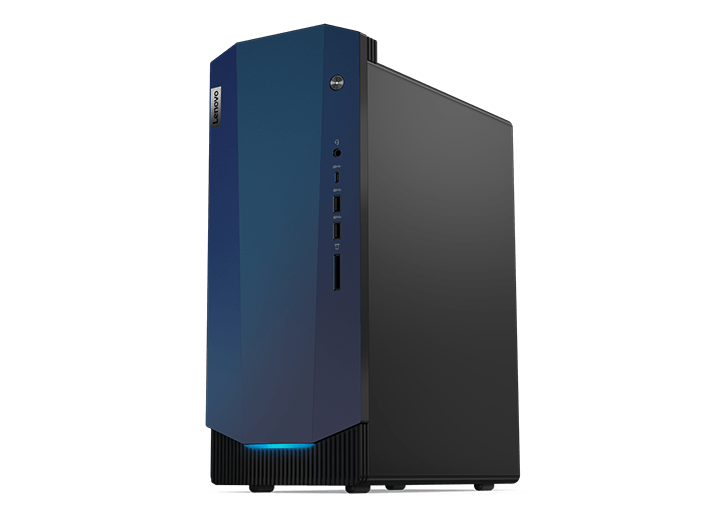 Front-right angle view of the IdeaCentre Gaming 5i Gen 6 (Intel) tower desktop