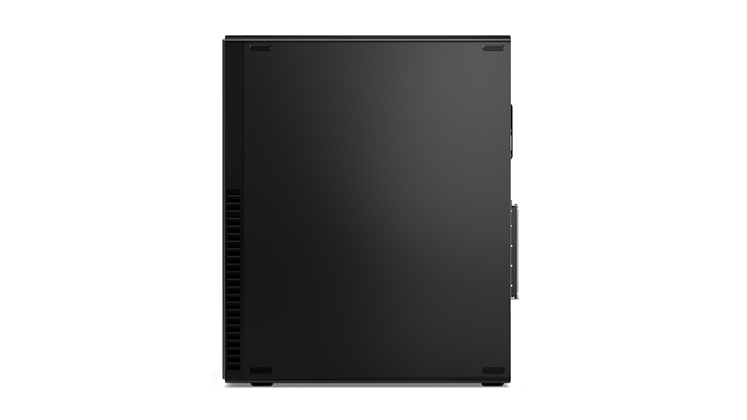 Right side of Lenovo ThinkCentre M90s Gen 2 small form factor.
