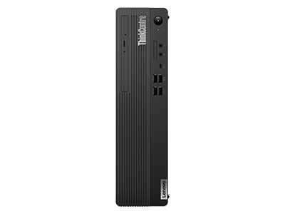 Front-facing Lenovo ThinkCentre M70s Gen 3 tower PC, positioned vertically.