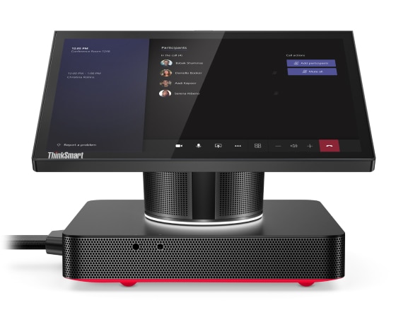 Lenovo ThinkSmart Hub pour Salles Microsoft Teams - vue avant