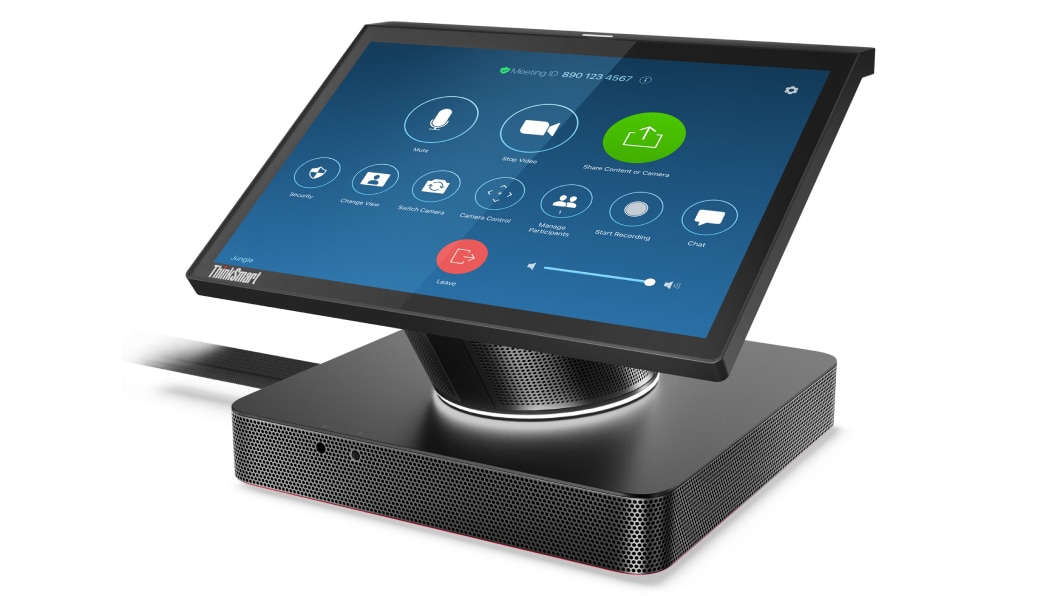 Lenovo ThinkSmart Hub for Zoom front-right view