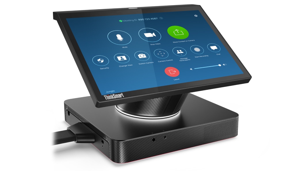Lenovo ThinkSmart Hub for Zoom front-right view