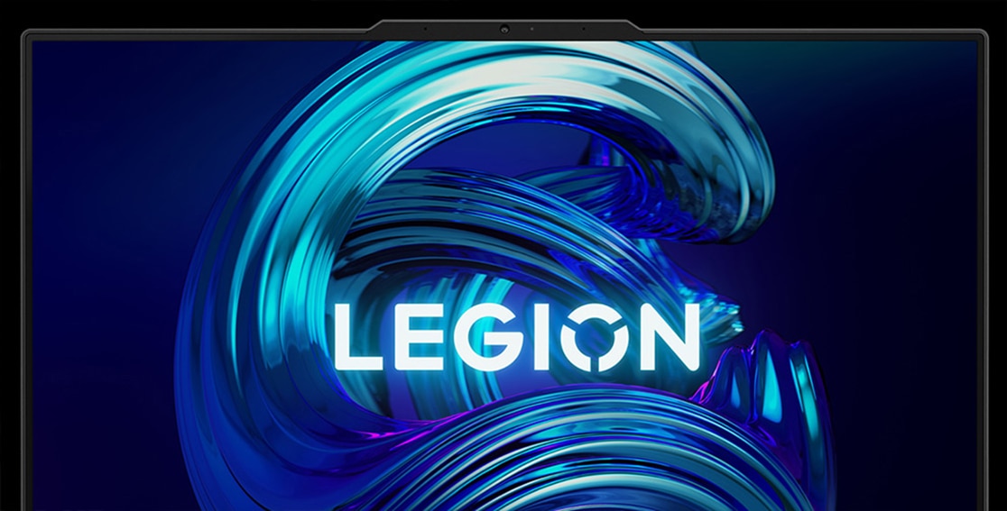 Legion 7 Gen 7 (16” AMD) closeup of built-in webcam