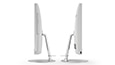 Lenovo Ideacentre AIO 520 (24) in silver, left and right side views thumbnail
