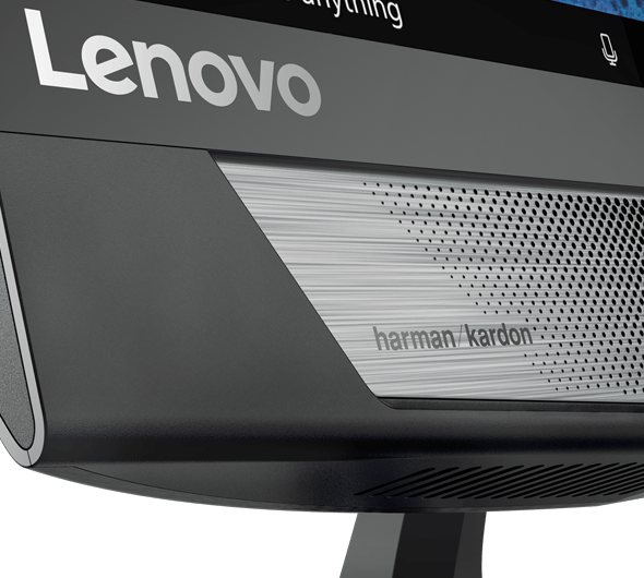Lenovo Ideacentre AIO 720 (24), front speaker detail