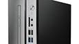 Close-up thumbnail of the DVD drive and front ports