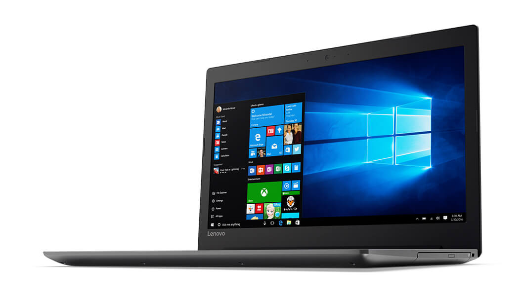 Lenovo Ideapad 320 Touch (15) Front Right Side View Featuring Windows 10