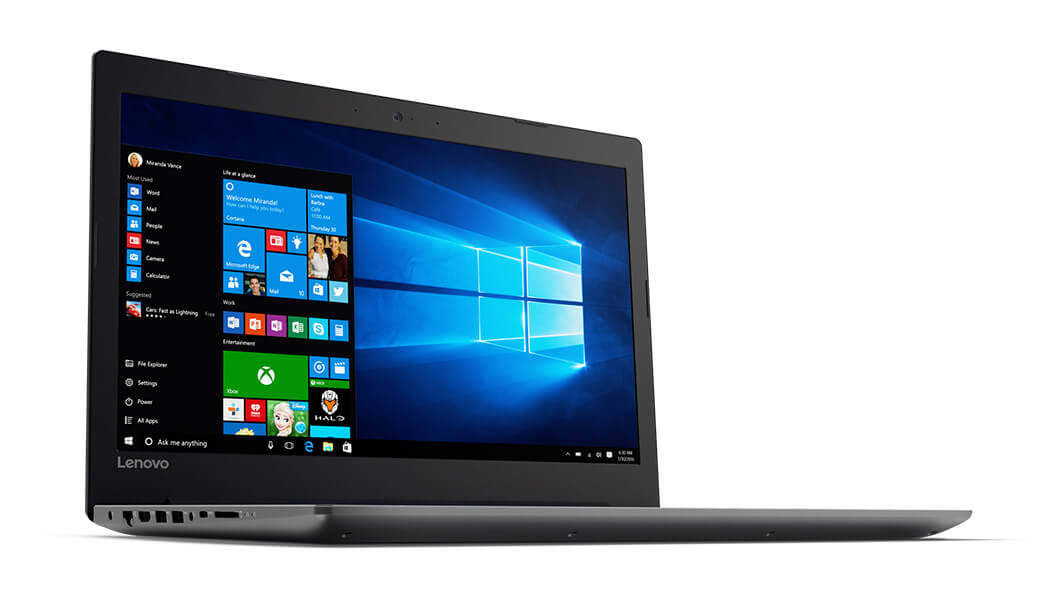 Lenovo Ideapad 320 Touch (15) Front Left Side View Featuring Windows 10