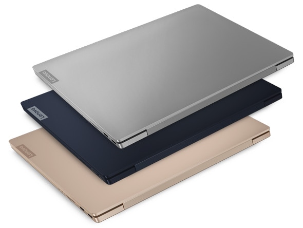 Lenovo IdeaPad S540 (15, Intel) laptop in three different colors