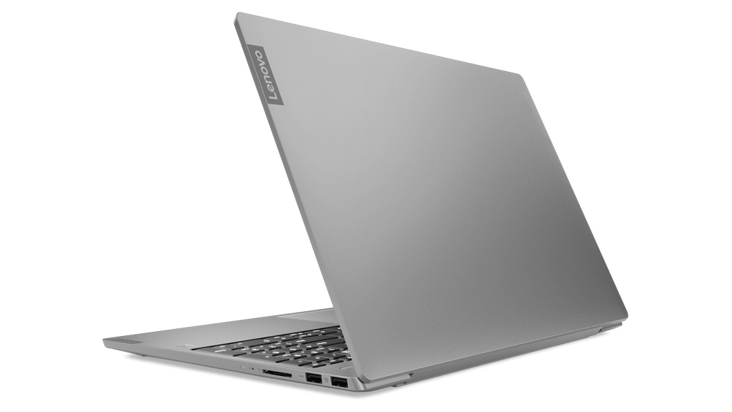 Lenovo IdeaPad S540 (15, Intel) laptop, rear angle view