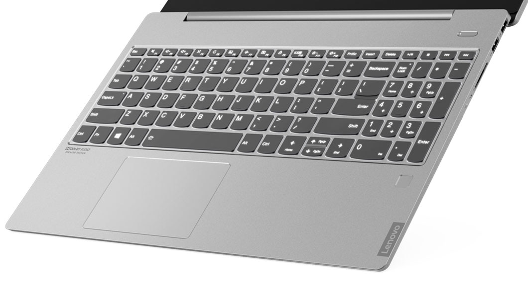 Lenovo IdeaPad S540 (15, Intel) laptop, keyboard closeup