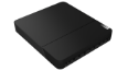 Miniature: Plan aérien du périphérique informatique Lenovo ThinkSmart Core montrant une couverture fermée.