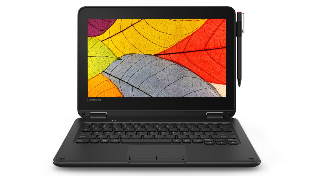 Lenovo 300e laptop, front view